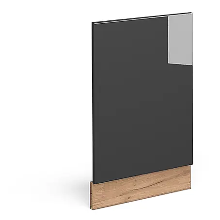 Vicco Frontblende Fame-Line, Anthrazit Hochglanz, 45 cm