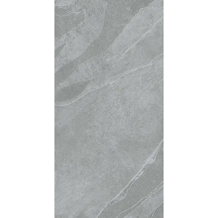 Feinsteinzeugfliese RAVAZZA STONE GREIGE – 60 x 120 cm, Betonoptik, Mat -  - Helle graue Steinoptikfliese mit zarter dunkler Äderung, ideal für moderne Böden oder Wände.