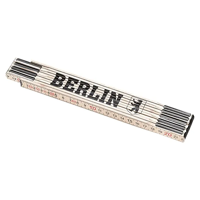 BAUHAUS Zollstock - Berlin, 2 m - Diagonale Ansicht