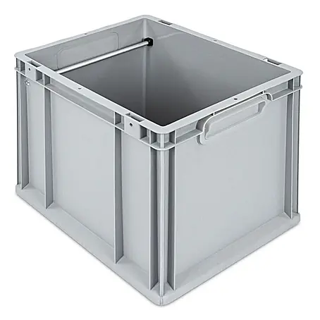 Hängeregisterbox Nextgen, 32x30x40, 30 Liter, Griffe Grau Geschlossen, Grau