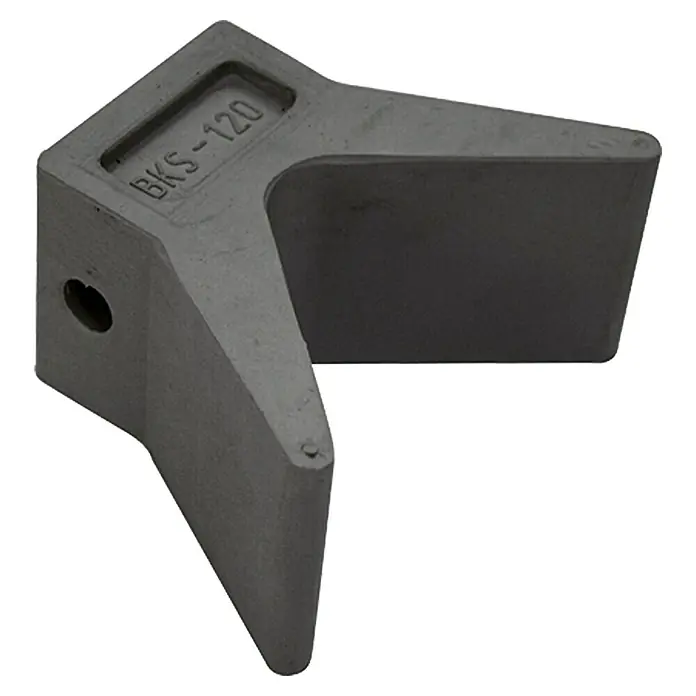 V-Block-Bugauflage - Schenkellänge: 50 mm, Befestigungsbreite: 50 mm, Kunststoff, Schwarz - Detailaufnahme eines BKS-120-Werkzeugs. Präzises Werkzeug für industrielle Anwendungen, robust und langlebig für professionelle Ansprüche.