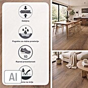 b!design Vinylboden SPC (Cognac Eiche, Landhausdiele, 1 220 x 182 x 4,3 mm) | BAUHAUS