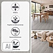 b!design Vinylboden SPC (Eiche Pilatus, Landhausdiele, 1 220 x 182 x 4,3 mm) | BAUHAUS