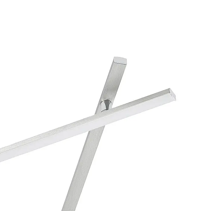 Lindby LED Deckenlampe in nickel, Deckenleuchte - 