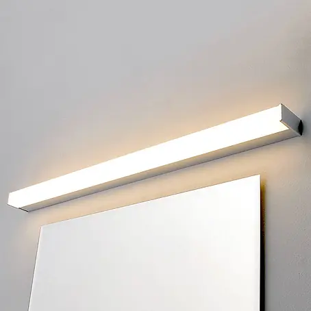 Lindby LED Spiegelleuchte Badezimmer 88,8 cm, IP44, Badlampe Wand, 1350lm