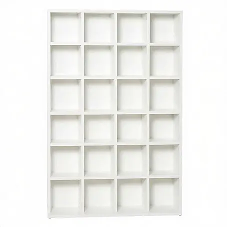 SONNENH Holzregal, Spanplatte, 89 x 20 cm, Weiß