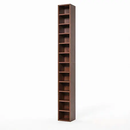 SONNENH Holzregal, MDF und Spanplatte, 21 x 20 cm, Braun