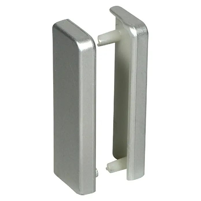 Profiles and more Endkappe FU51L/KU51L - Silber, 2 Stk. - Silberfarbene Abdeckkappen für Profile, zur sauberen und sicheren Abdeckung von Profilenden. Schützt vor Verletzungen.
