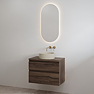 Best Design Badmeubelset Lavita-80 (Totale breedte badmeubel: 80 cm, Espresso Brown)