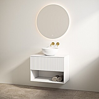 Best Design Badmeubelset Rigatti-60 (Wit, Mat, Aantal schuifladen: 1 st.)