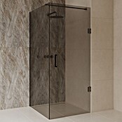 Best Design Douchecabine met hoekinstap Nano Dalis-Moya-Mocha (Gecoat, Mocha, Dikte: 8 mm) | BAUHAUS