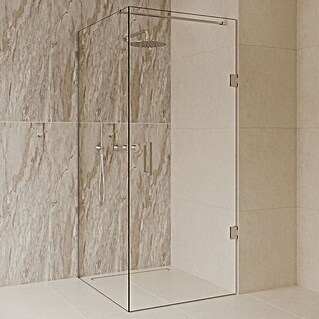 Best Design Douchecabine met hoekinstap Dalis Nano (Gecoat, Helder, Dikte: 8 mm)