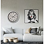 BHP Wanduhr Ariana (Durchmesser: 58 cm, Weiß) | BAUHAUS