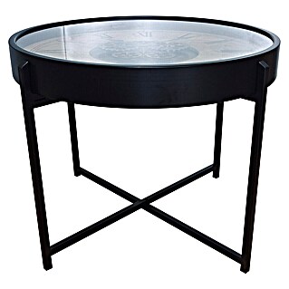 BHP Couchtisch Ivana 1 (Ø x H: 71,5 x 57 cm, Metall, Rund, Schwarz)