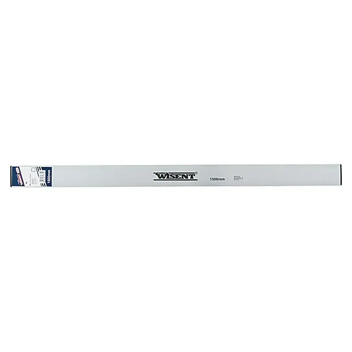 Wisent Aluminium-AbziehlatteLänge: 120 cm - WISENT Wasserwaage 1500mm: Zuverlässiges Werkzeug für präzise Messungen im Bau- und Heimwerkerbereich. Ideal für horizontale und vertikale Ausrichtungen.
