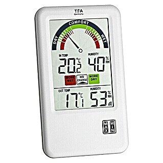 TFA Dostmann Draadloze thermo-hygrometer Bel Air (Digitaal, Reikwijdte sensor: 100 m)