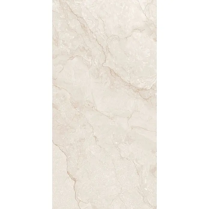 Feinsteinzeugfliese BRENTA CREAM – 60 x 120 cm, Marmoroptik, Matt - 