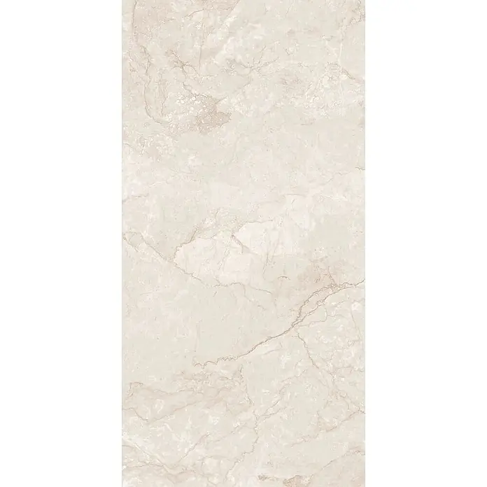 Feinsteinzeugfliese BRENTA CREAM – 60 x 120 cm, Marmoroptik, Matt - 