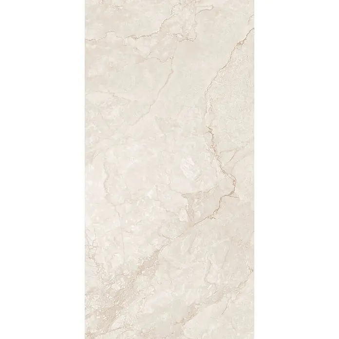 Feinsteinzeugfliese BRENTA CREAM – 60 x 120 cm, Marmoroptik, Matt - 