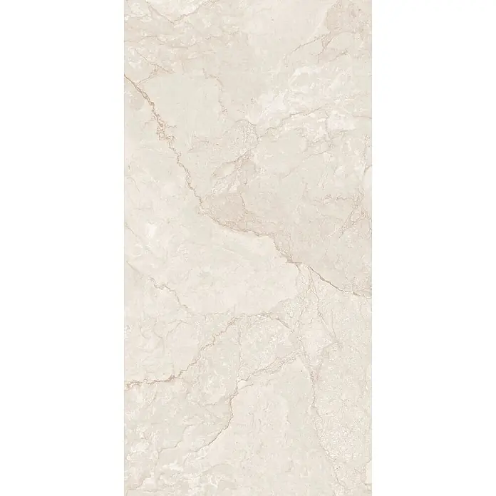 Feinsteinzeugfliese BRENTA CREAM – 60 x 120 cm, Marmoroptik, Matt - 