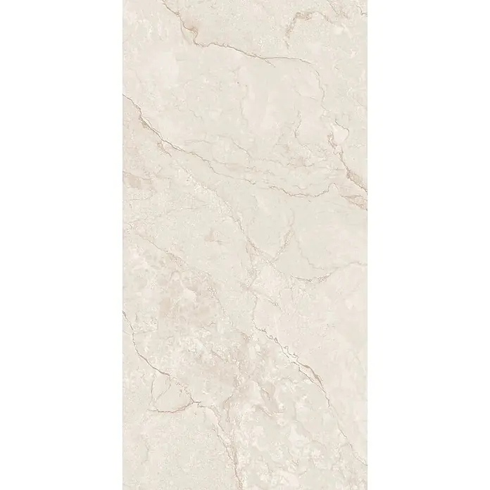 Feinsteinzeugfliese BRENTA CREAM – 60 x 120 cm, Marmoroptik, Matt - 