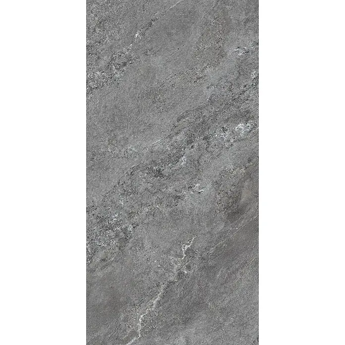 Feinsteinzeugfliese LUMOS GREY – 60 x 120 cm, Marmoroptik, Matt - 