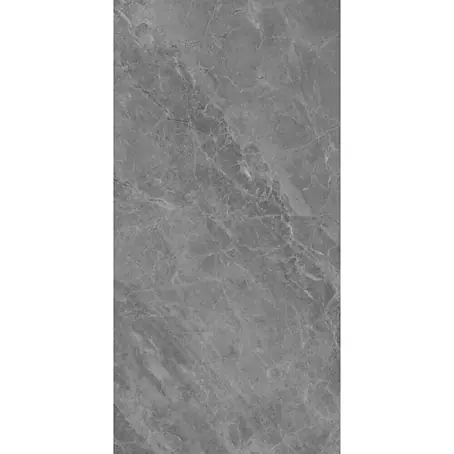 Feinsteinzeugfliese ATLANTIC GRAPHITE – 60 x 120 cm, Marmoroptik, Brillant