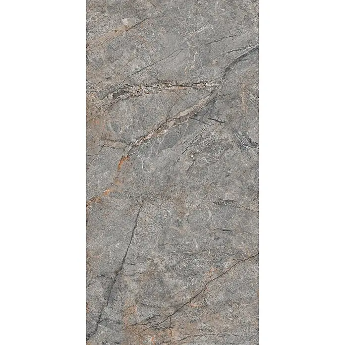Feinsteinzeugfliese PETRAVIA GREY – 60 x 120 cm, Steinoptik, Matt - 