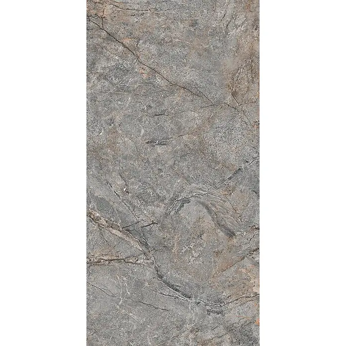 Feinsteinzeugfliese PETRAVIA GREY – 60 x 120 cm, Steinoptik, Matt - 