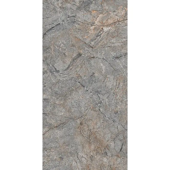 Feinsteinzeugfliese PETRAVIA GREY – 60 x 120 cm, Steinoptik, Matt - 