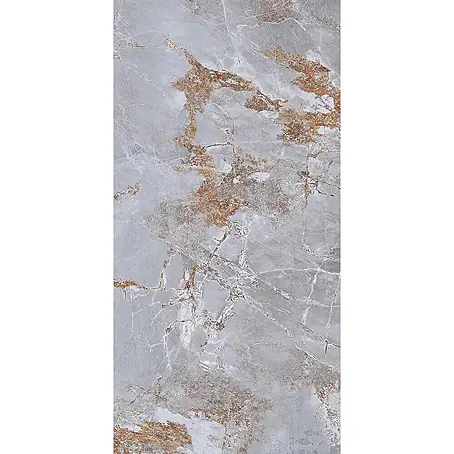 Feinsteinzeugfliese MARMO METALLO – 60 x 120 cm, Marmor-Metalloptik, Matt