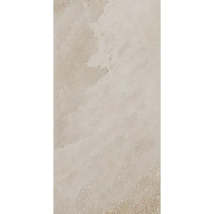 Feinsteinzeugfliese SALT CAVE ALMOND – 60 x 120 cm, Steinoptik, Matt -  - Helle beige Texturfläche mit subtilen Natursteinmustern.