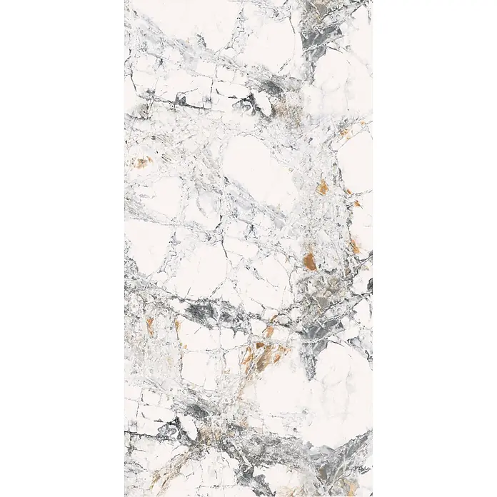 Feinsteinzeugfliese PATAGONIA VEINY – 60 x 120 cm, Marmoroptik, Brillant - 