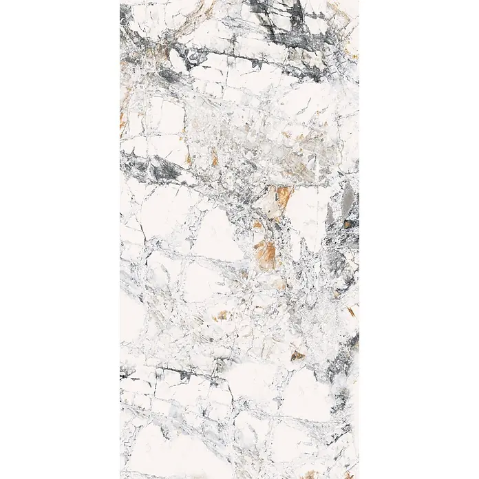 Feinsteinzeugfliese PATAGONIA VEINY – 60 x 120 cm, Marmoroptik, Brillant - 