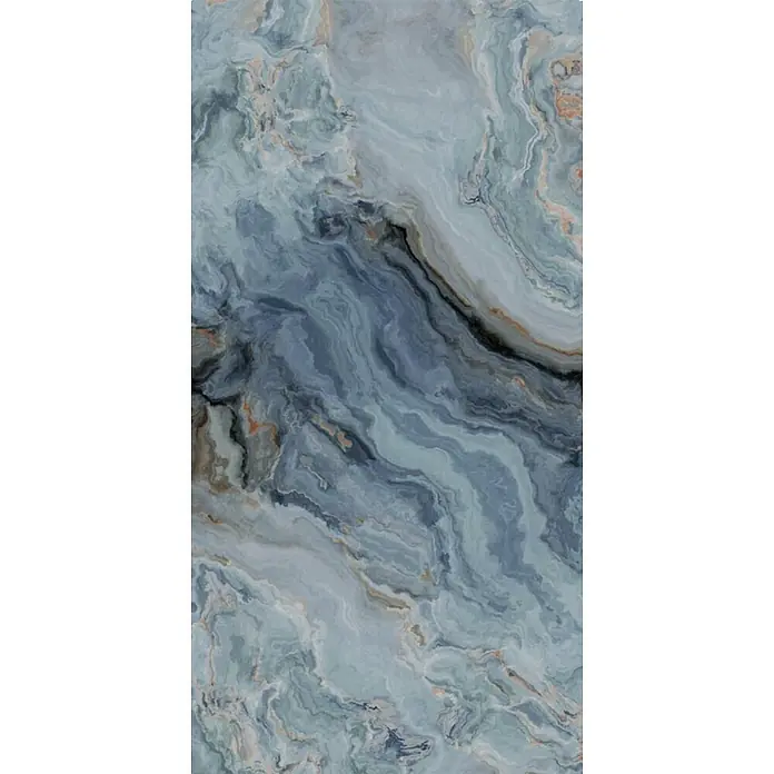 Feinsteinzeugfliese HYPNOS – 60 x 120 cm, Marmoroptik, Brillant - 