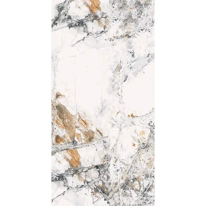 Feinsteinzeugfliese PATAGONIA VEINY – 60 x 120 cm, Marmoroptik, Brillant - 