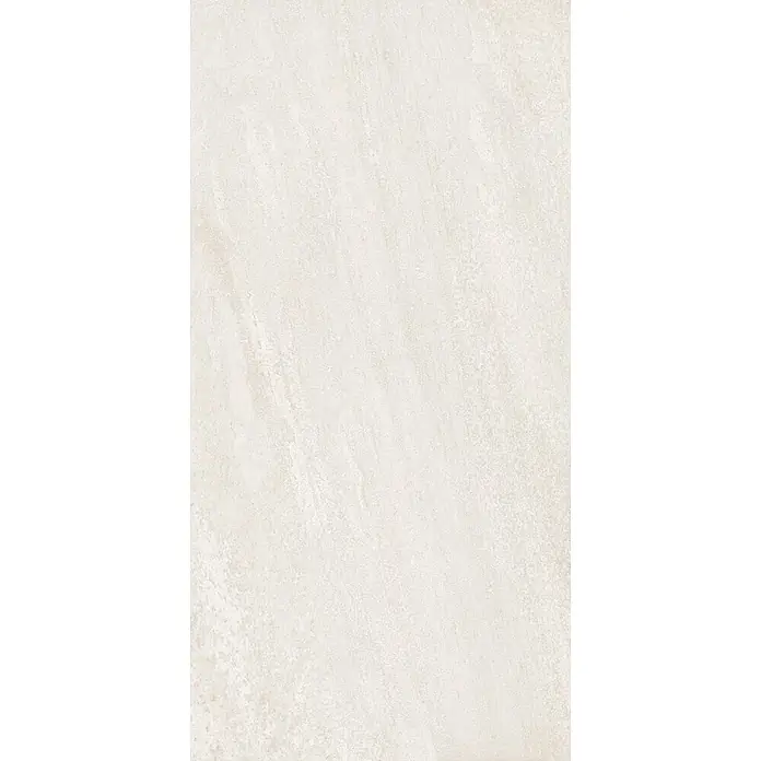 Feinsteinzeugfliese OMEGA WARM – 60 x 120 cm, Steinoptik, Matt -  - Helle beigefarbene Texturoberfläche, die Naturstein oder Beton ähnelt.