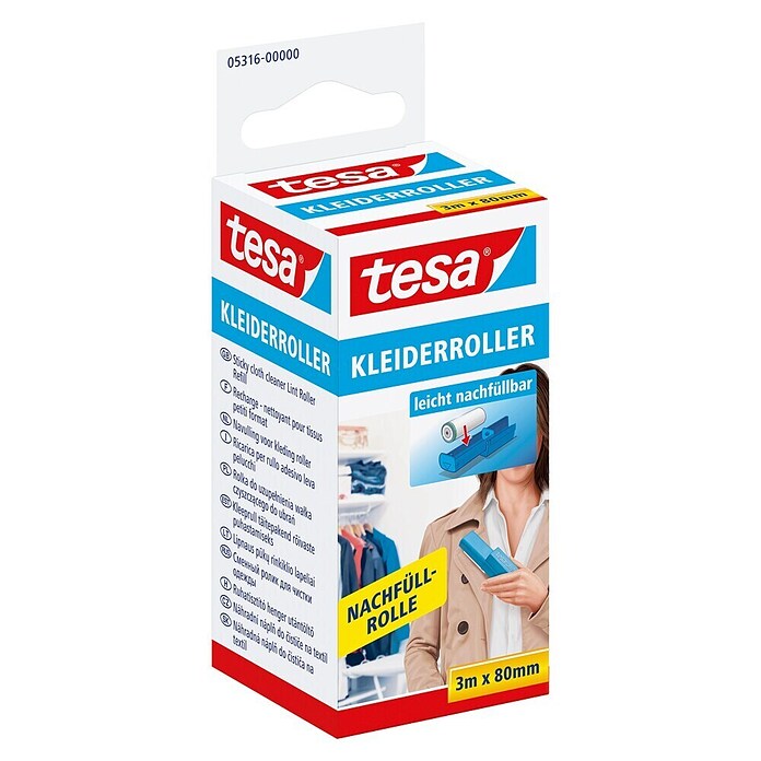 Tesa Fusselrolle Nachfüllpackung (L x B: 3 m x 80 mm, 1 Stk.) | BAUHAUS