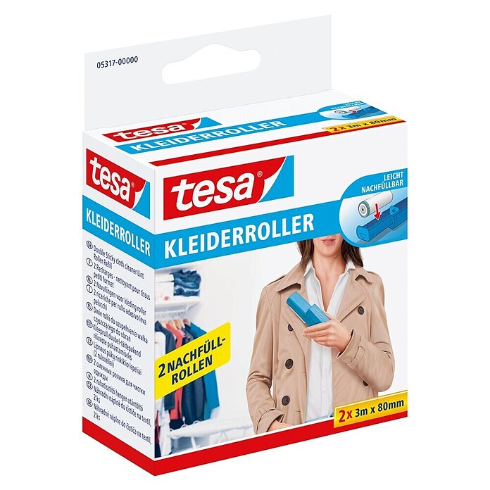 Tesa Fusselrolle Nachfüllpackung (L x B: 6 m x 120 mm, 2 Stk.) | BAUHAUS