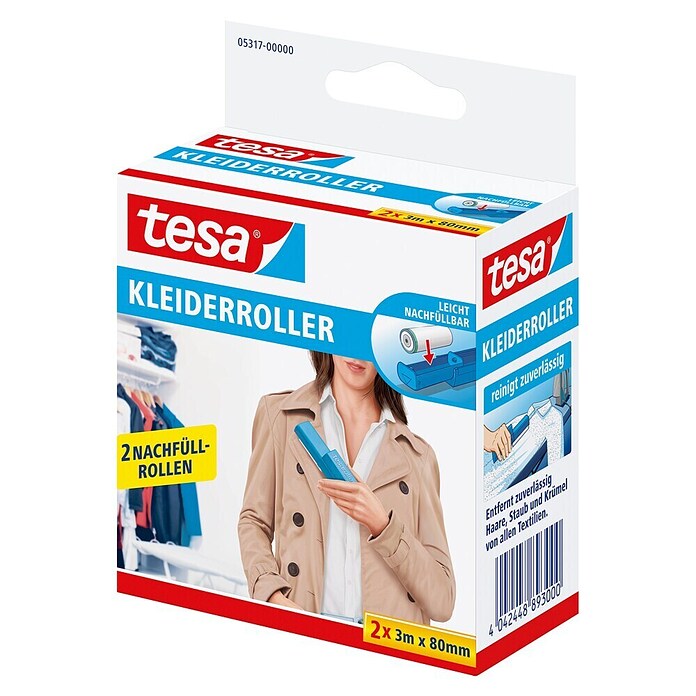 Tesa Fusselrolle Nachfüllpackung (L x B: 6 m x 120 mm, 2 Stk.) | BAUHAUS