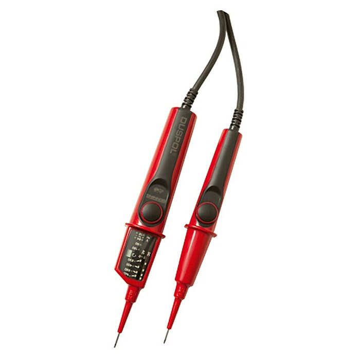 Benning Spanningszoeker Duspol analoog (12/24/50/120/230/400/690/1.000 V, 2-polig, Zwart)