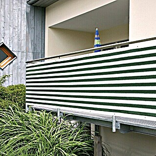 Gardol Zaštita od pogleda za balkon (Zeleno-bijele boje, 5 x 0,9 m)