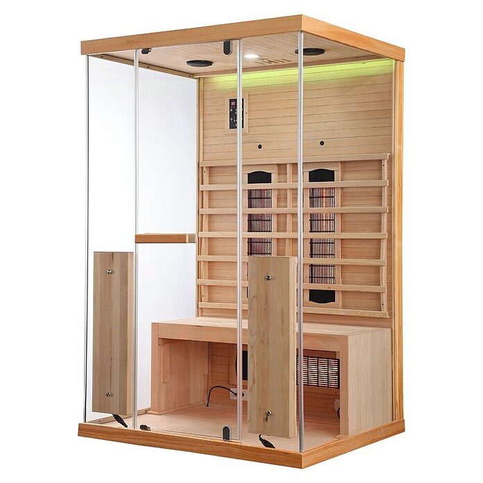 Infrarotkabine Nordisk 2 (125 x 100 x 190 cm, 1 850 kW) | BAUHAUS