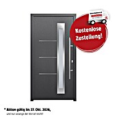 Hörmann EcoStar Haustür ISOPRO (110 x 210 cm, DIN Anschlag: Rechts, Anthrazit Metallic)