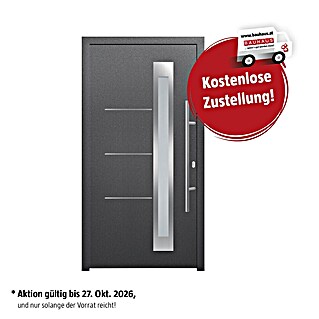 Hörmann EcoStar Haustür ISOPRO IP 780S (110 x 210 cm, DIN Anschlag: Rechts, CH 703 Anthrazit Metallic)