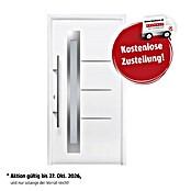 Hörmann EcoStar Haustür ISOPRO (110 x 210 cm, DIN Anschlag: Links, Verkehrsweiß)