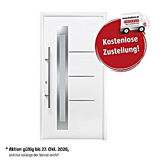 Hörmann EcoStar Haustür ISOPRO IP 780S (110 x 210 cm, DIN Anschlag: Links, Verkehrsweiß)