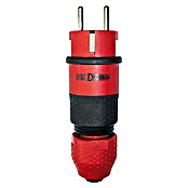 ABL Sursum Gumijasti varnostni vtikač SCHUKOultra Pro  (Rdeče barve/črne barve, 250 V, IP54) | 3331 - Gummistecker | CBGA - Stecker/Kupplungen | CBG - Stecker, Kupplungen Lampenfassungen | CB - Elektroinstallation | C - Elektro | BAUHAUS