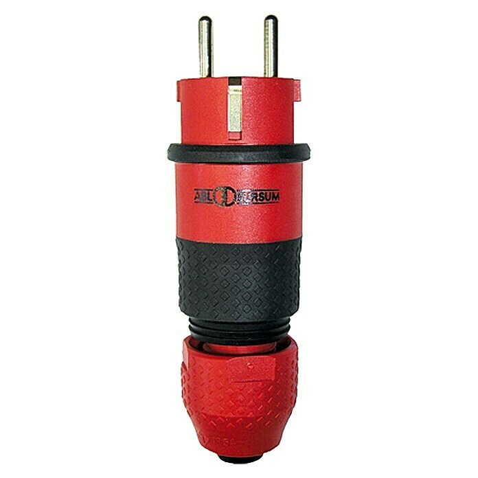 ABL Sursum Utikač za kabel SCHUKOultra Pro (Crveno / crno, 250 V, 16 A, IP54)