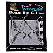 Westline Boilie Rig C-I (Grootte: 2, Met weerhaak, Lengte: 23 cm, 2 stk.)